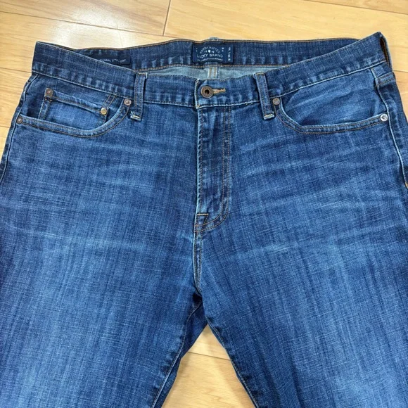 Lucky Brand 221 Original Straight Jeans Mens Sz 38x30 Dark Wash Denim - Picture 6 of 10
